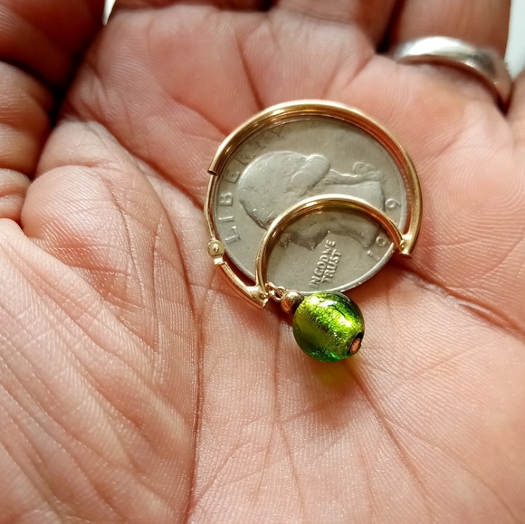 Real 14kt Gold Earrings# SOLD - Picture 2 of 5